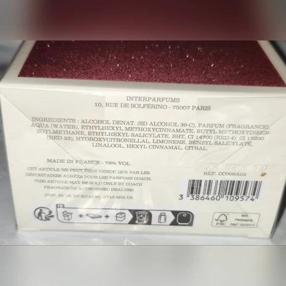 NIB Coach Dreams E.D.P. -2.0FL OZ - Picture 5 of 5